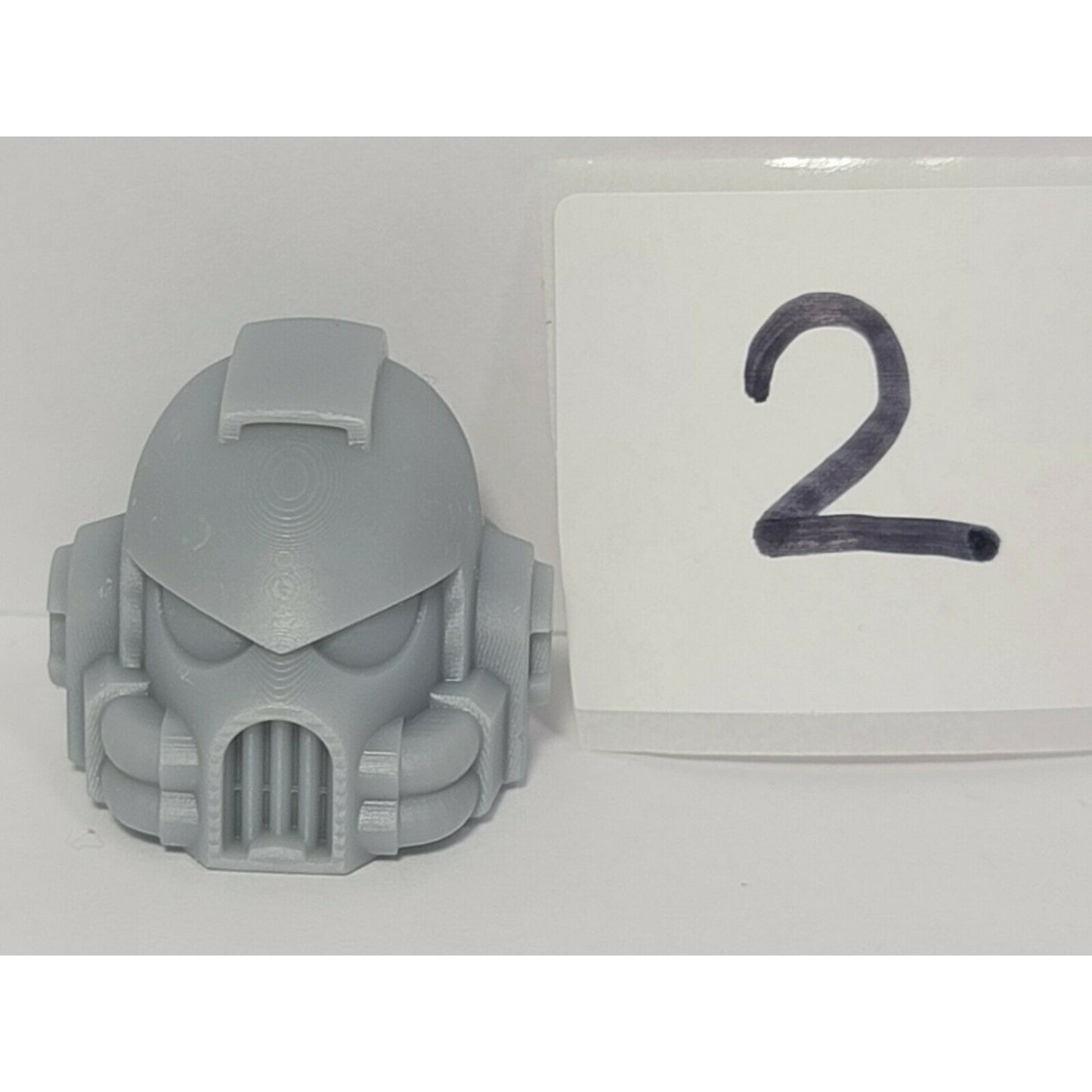 2 MK8 Helmet Custom Compatible W McFarlane Warhammer 40k Space Marines