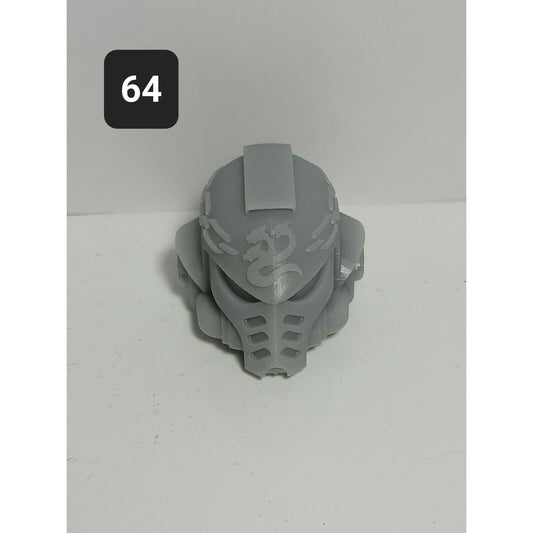 64 Hydra Helmet Custom for McFarlane Warhammer 40k Space Marines