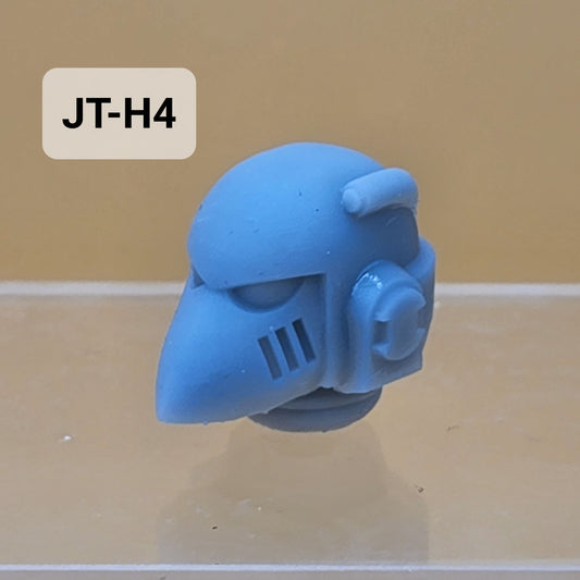 JT-H4 V1 Raven Helmet Custom Compatible W JoyToy 40k Space Marines