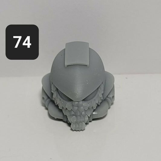 74 Hydra Scale Helmet Custom for McFarlane Warhammer 40k Space Marines