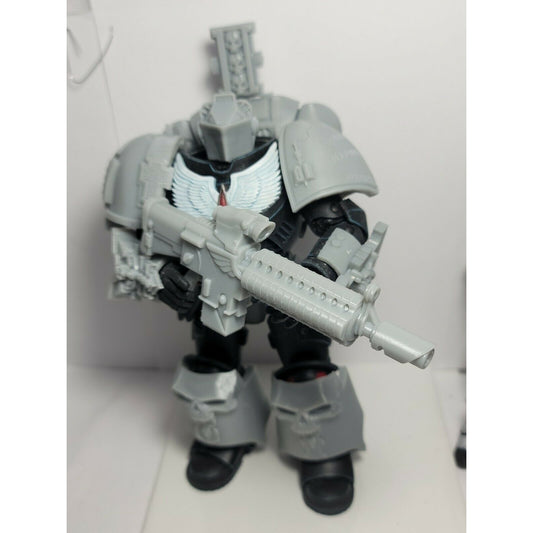 A130 Grey Knight Leg Amour Custom for McFarlane Warhammer 40k Space Marines