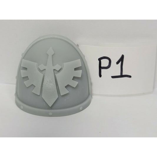 1P DA Pauldron Custom Compatible W McFarlane Warhammer 40k Space Marines