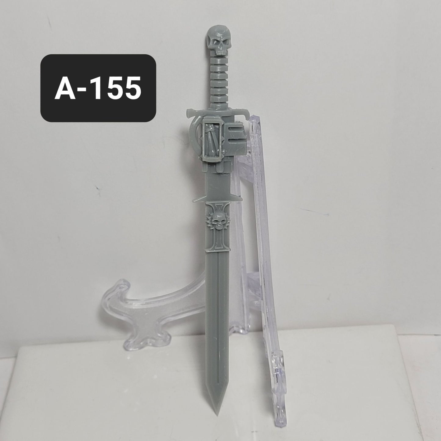 A-155 Inquisitor Sword Custom Compatible W McFarlane Warhammer 40k Space Marines