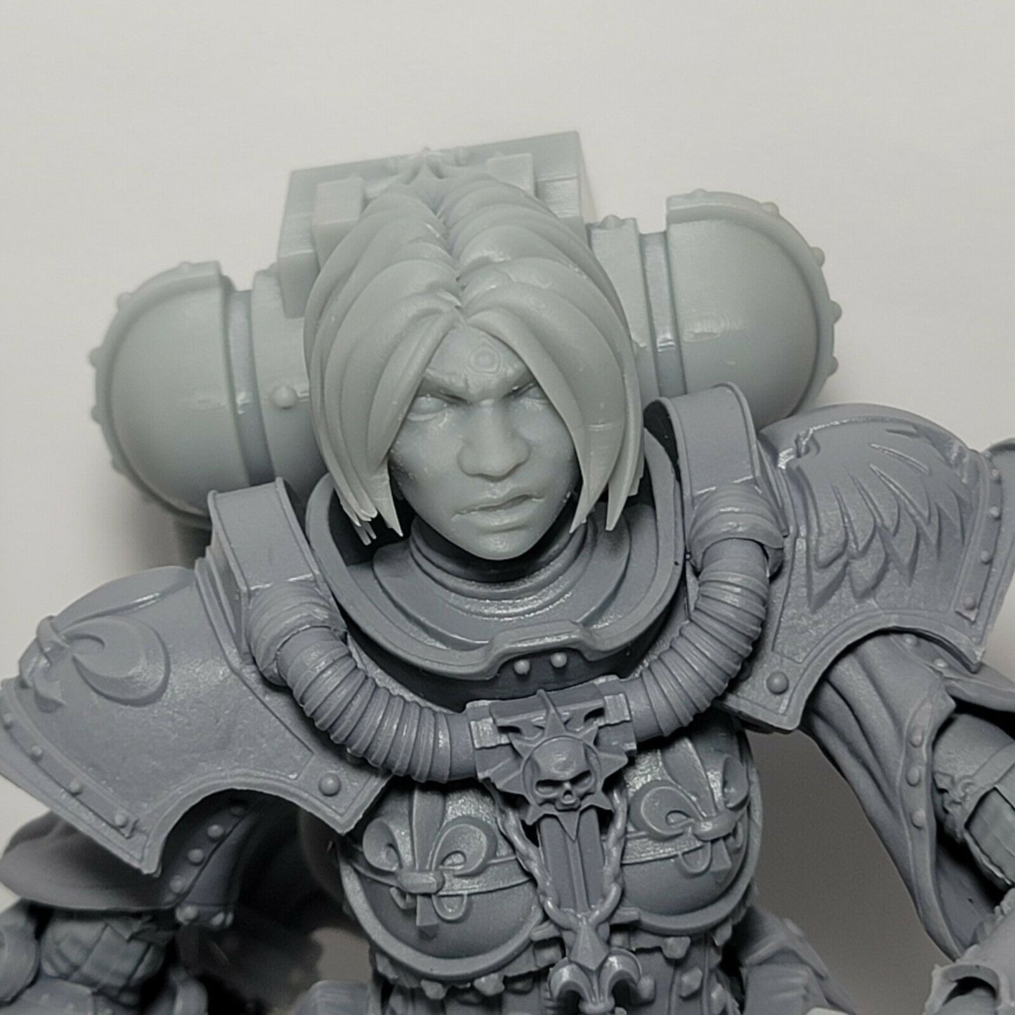 S10 Head Custom for McFarlane Warhammer 40k Sister of Battle