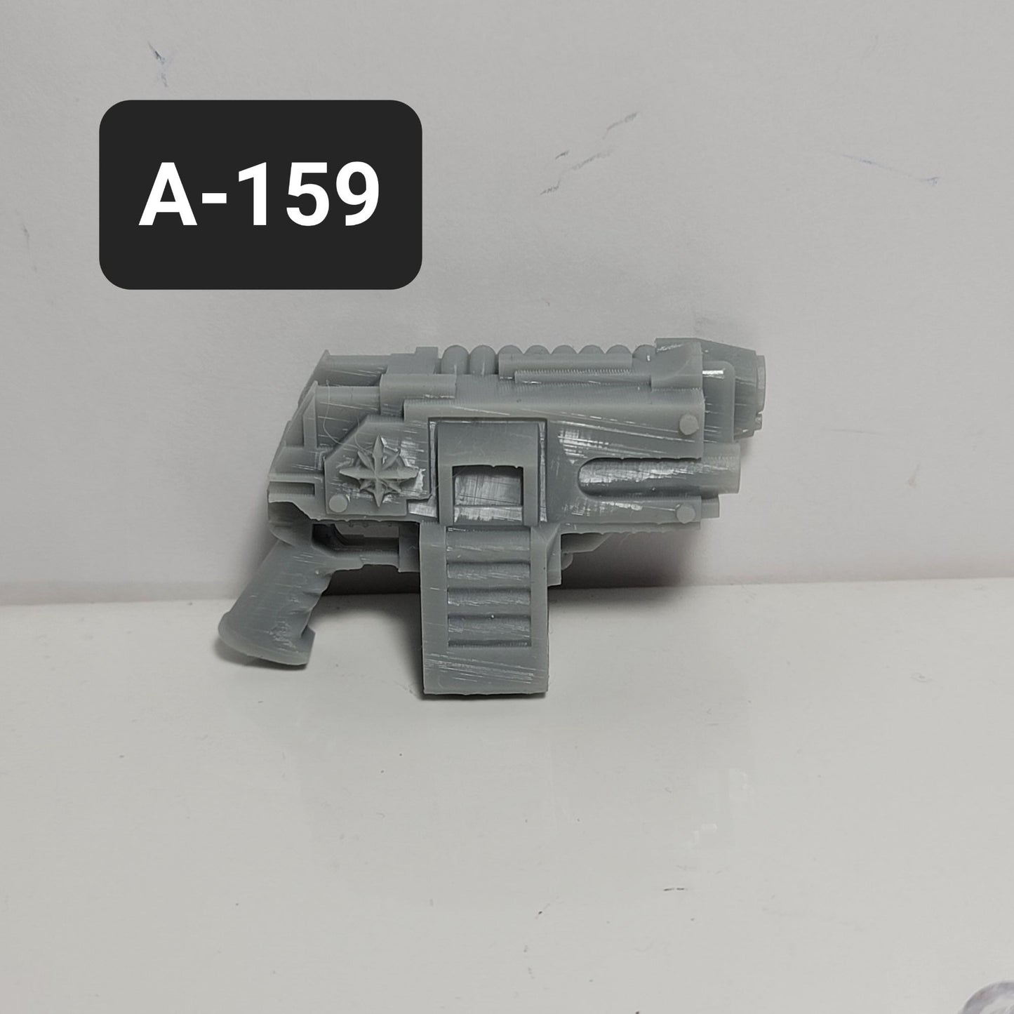 A-159 Chaos Pistol V2 Custom Compatible W McFarlane Warhammer 40k Space Marines