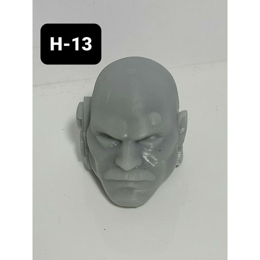 H13 Un-Helmeted Head Custom for McFarlane Warhammer 40k Space Marines