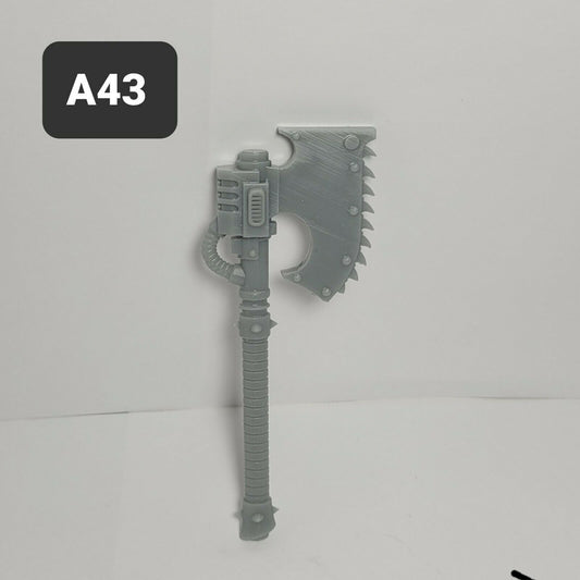 A43 Chain Axe Custom for McFarlane Warhammer 40k Space Marines