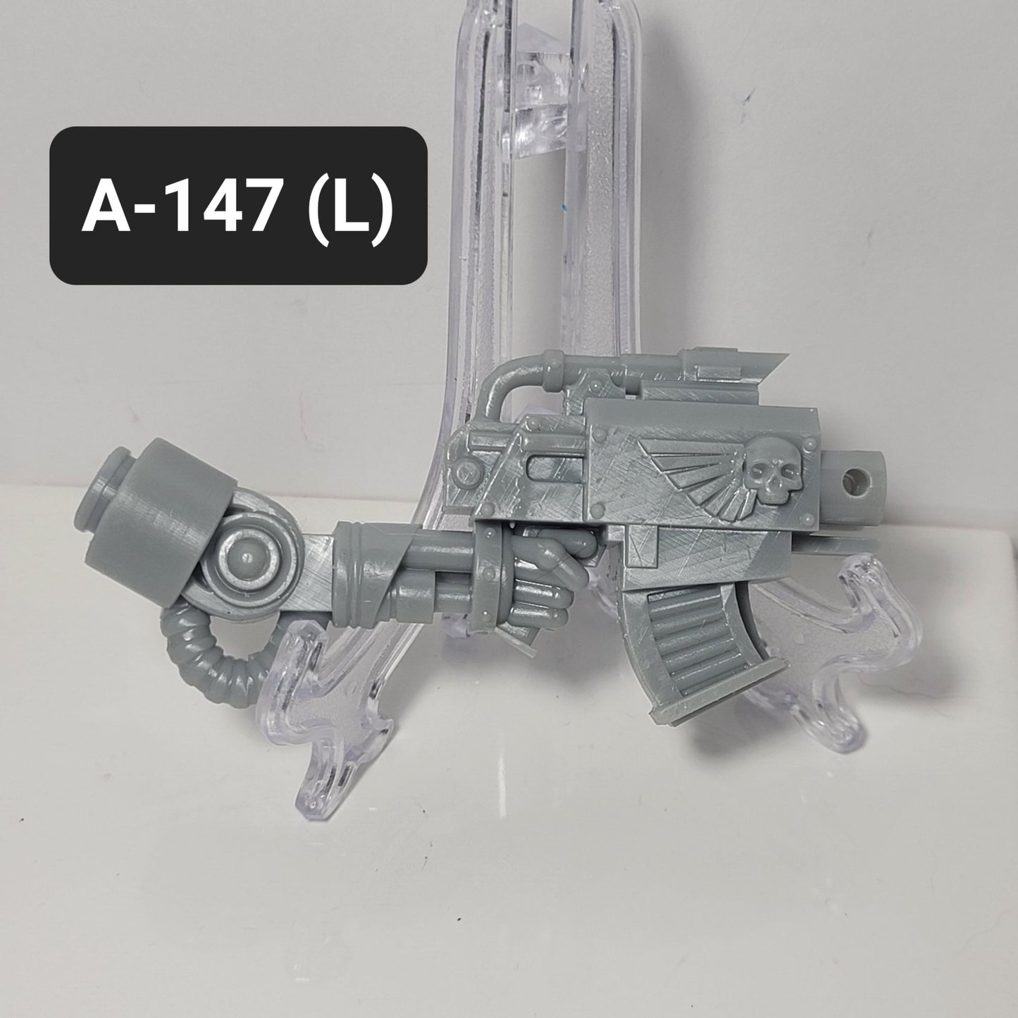 A-147 Left Bionic Arm 2 Custom Compatible W McFarlane Warhammer 40k Space Marines