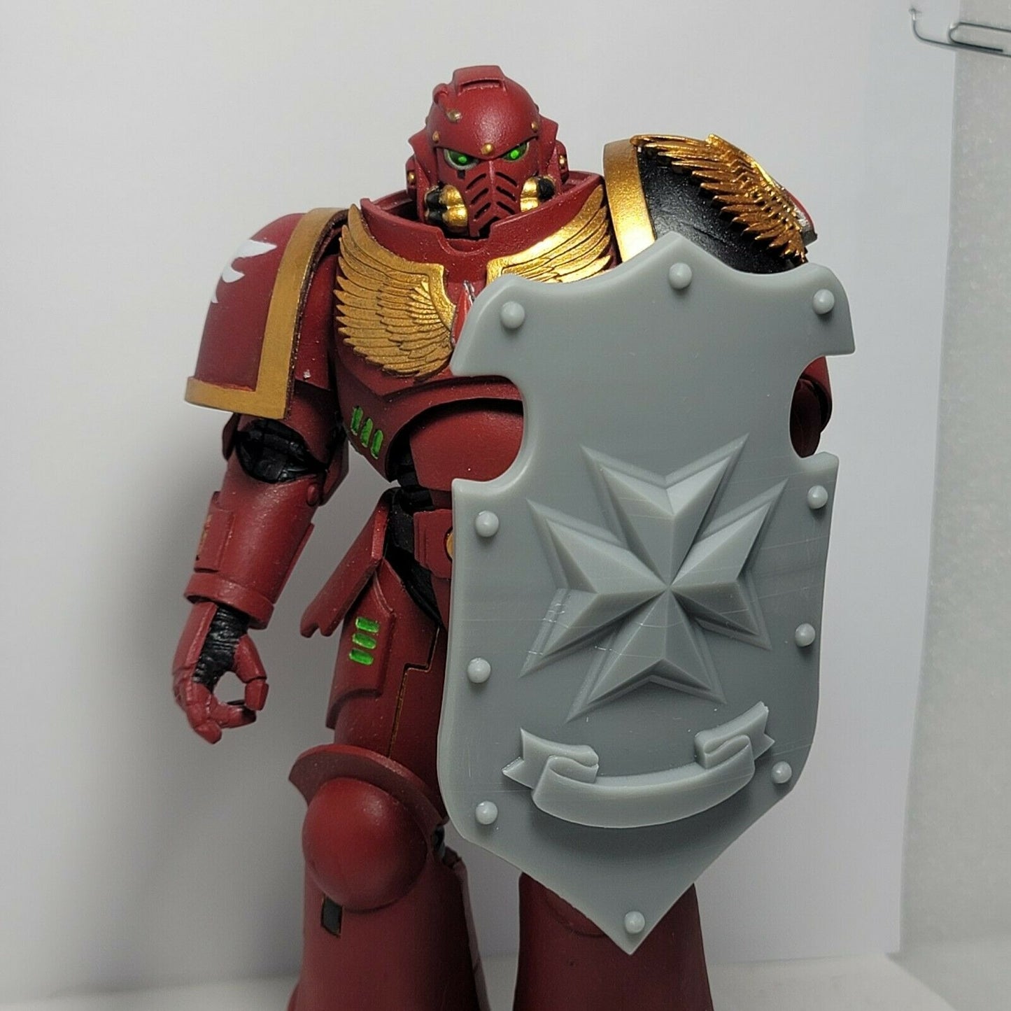 A36 Templar Shield Custom for McFarlane Warhammer 40k Space Marines