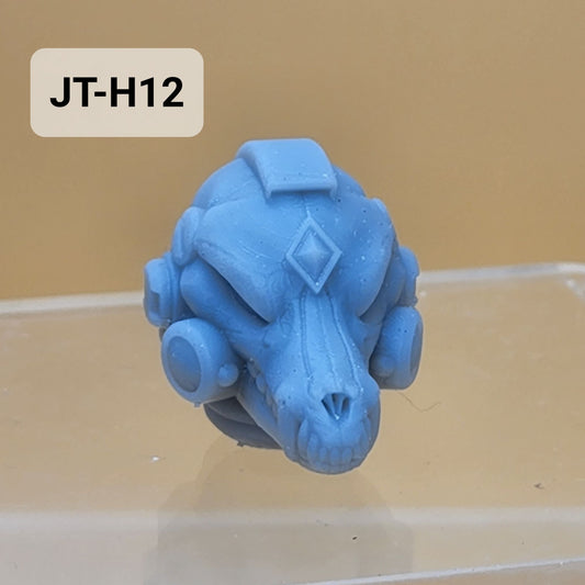 JT-H12 Wolf Skull Helmet Custom Compatible W JOYTOY 40k Space Marines