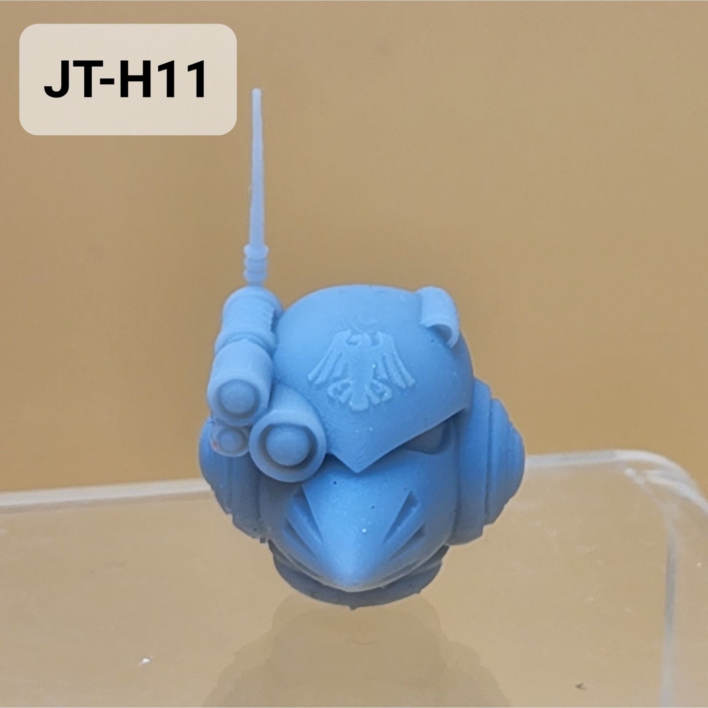 JT-H11 V2 Raven Helmet Custom Compatible W JoyToy 40k Space Marines