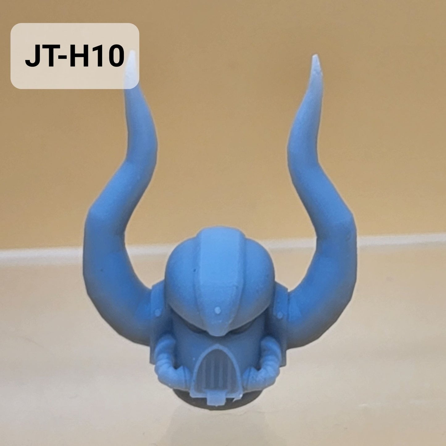 JT-H10 Chaos Helmet Custom Compatible W JOYTOY 40k Space Marines