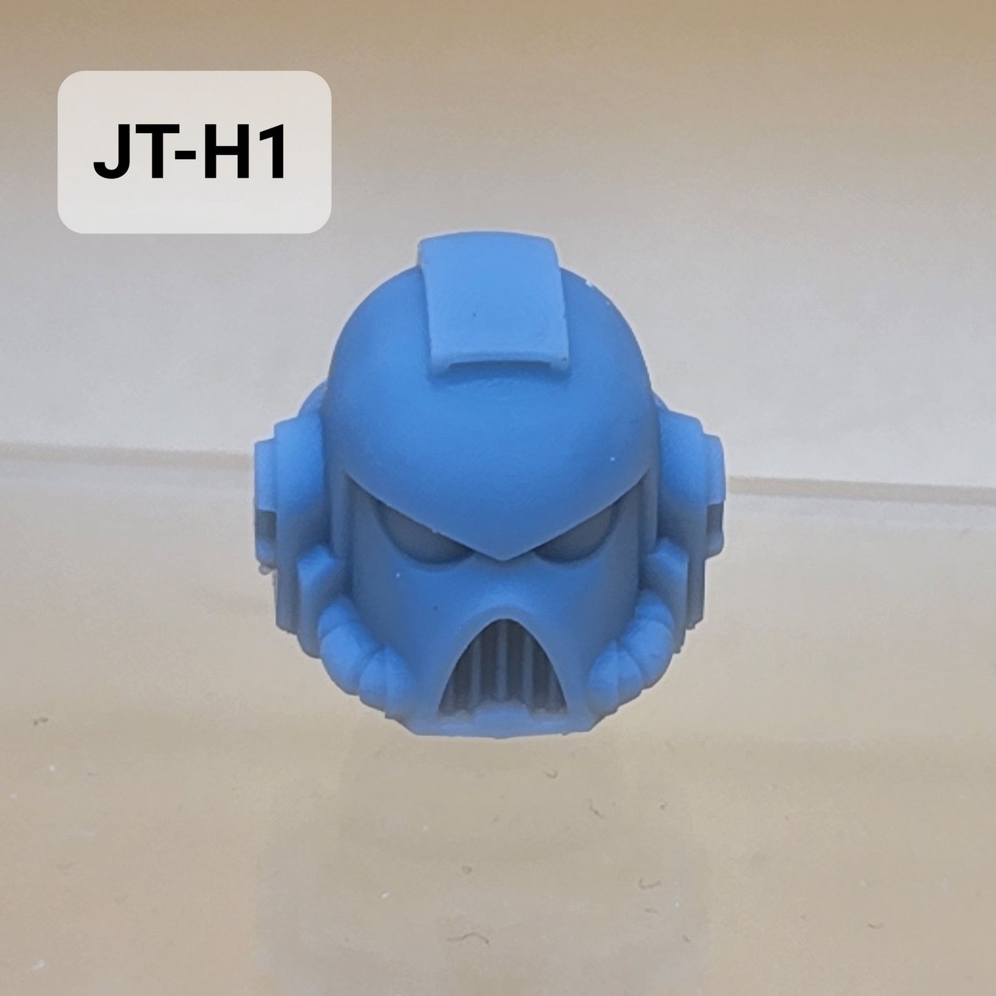 JT-H1 MK7 Helmet Custom compatible with JOYTOY 40k Space Marine