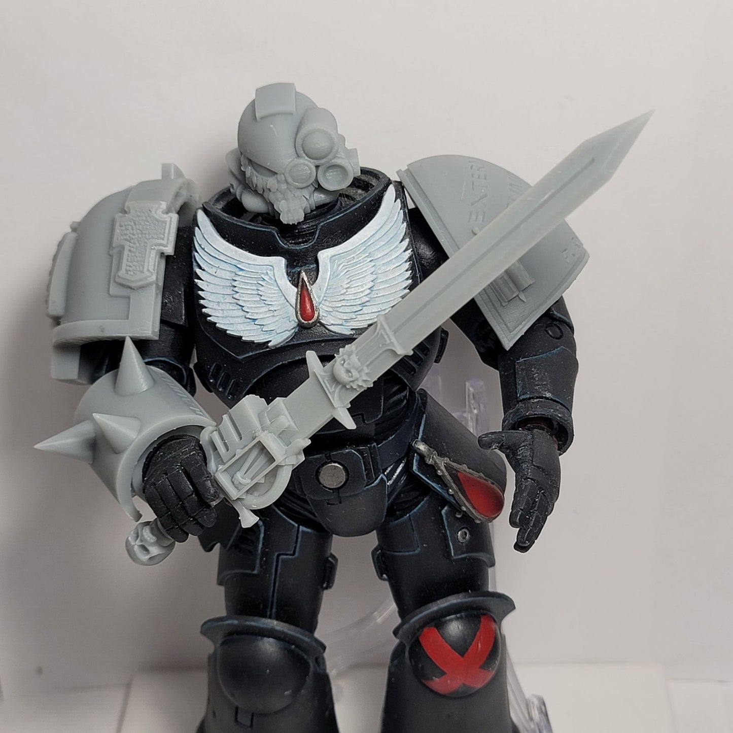 A-155 Inquisitor Sword Custom Compatible W McFarlane Warhammer 40k Space Marines