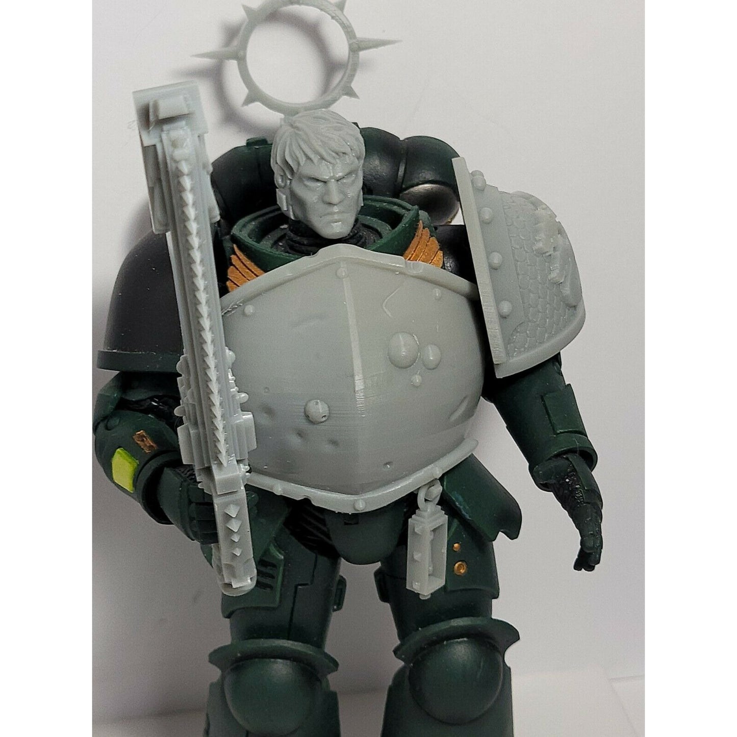 A-109 Chaos Nurgle Belly Custom for McFarlane Warhammer 40k Space Marine