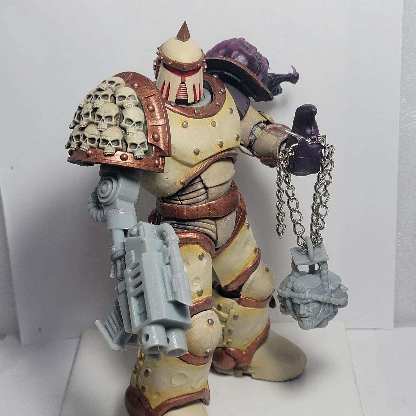 A-147 Right Bionic Arm 2 Custom Compatible W McFarlane Warhammer 40k Space Marines