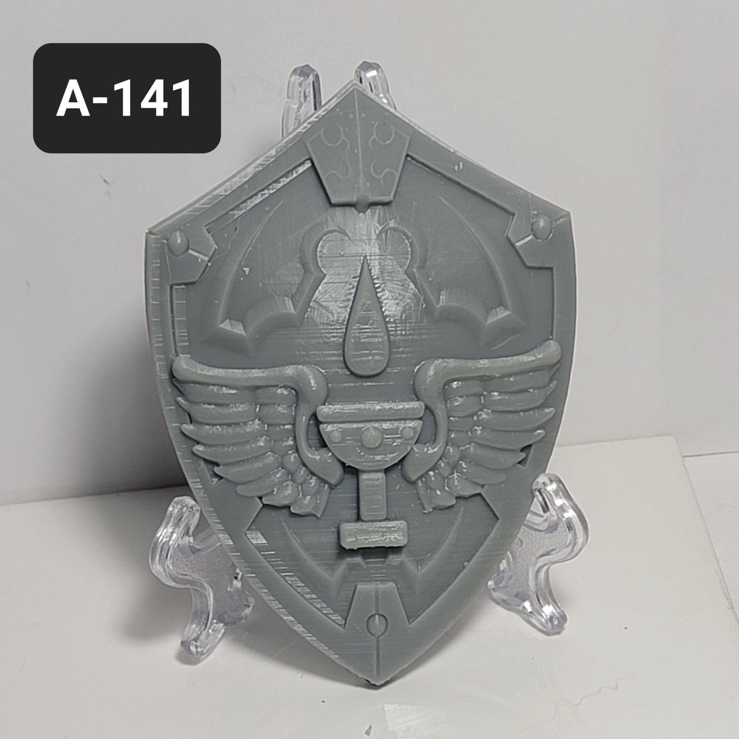 A-141 Blood Angel Shield Custom Compatible W McFarlane Warhammer 40k Space Marines