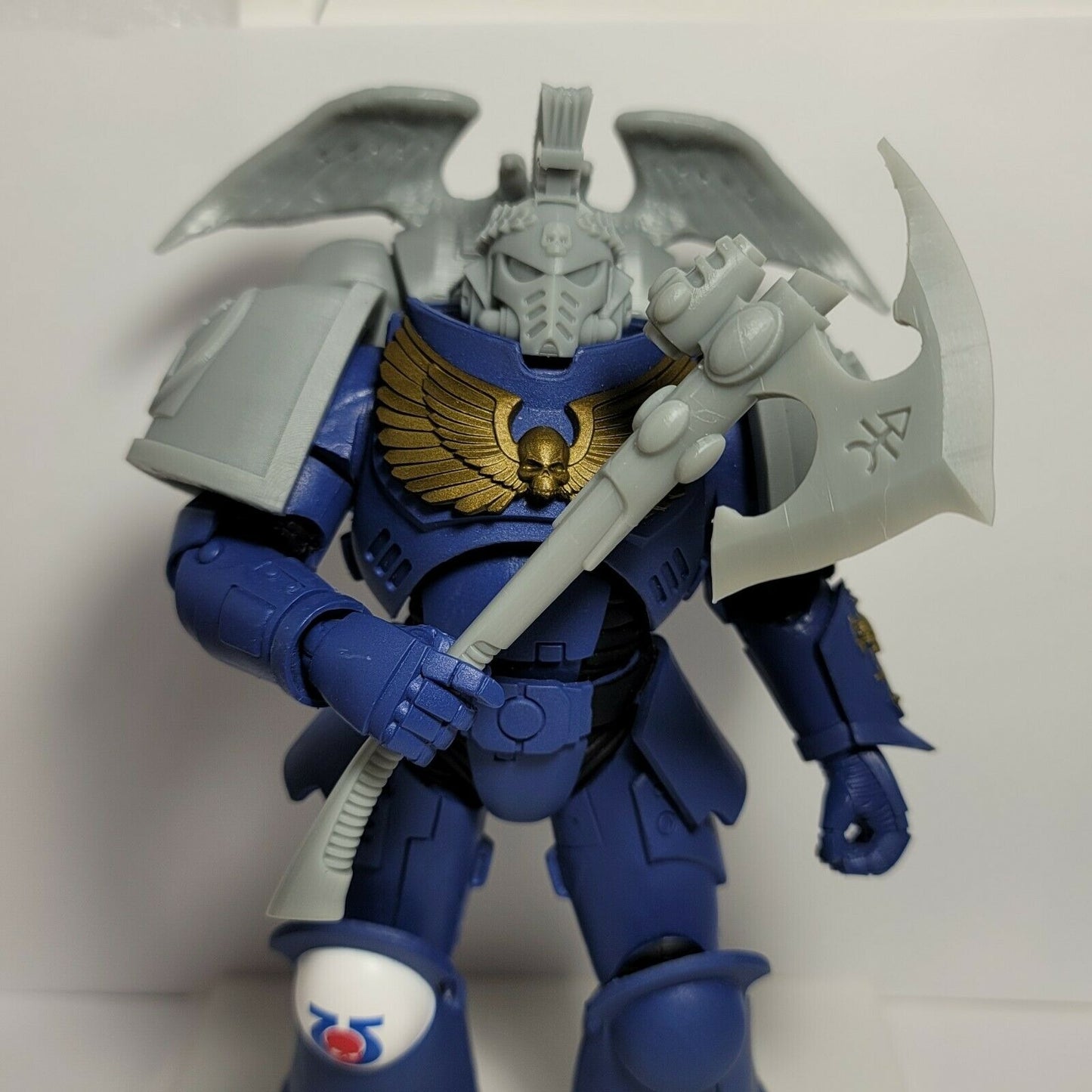 A69 Space Elf Axe V2 Custom for McFarlane Warhammer 40k Space Marines