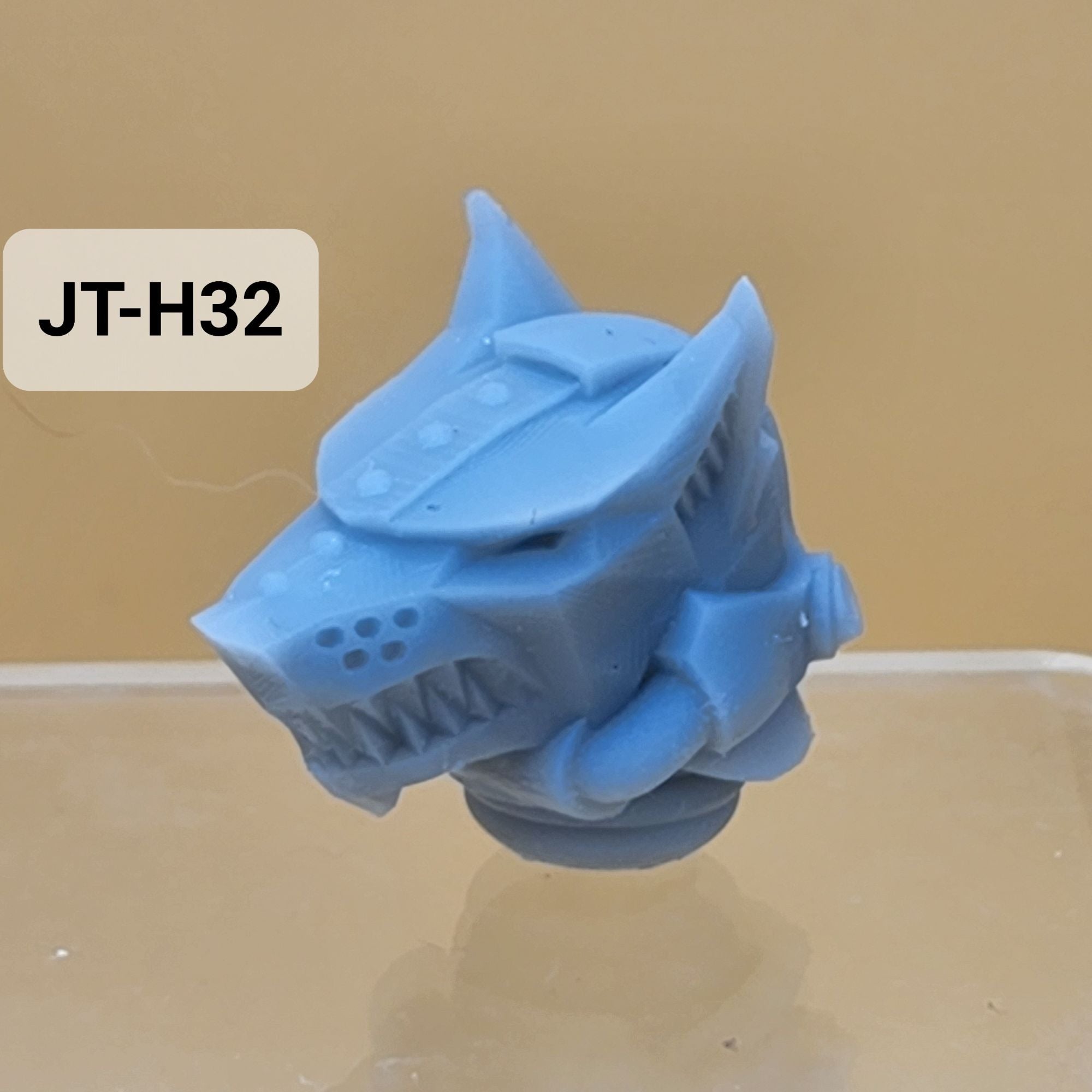 JT-H32 Wolf Helmet V2 Custom Compatible W JoyToy 40k Space Marines