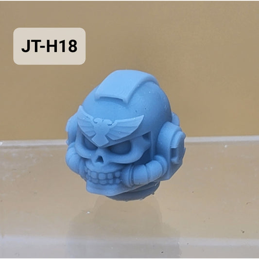 JT-H18 Chaplain Helmet Custom Compatible W JoyToy 40k Space Marines